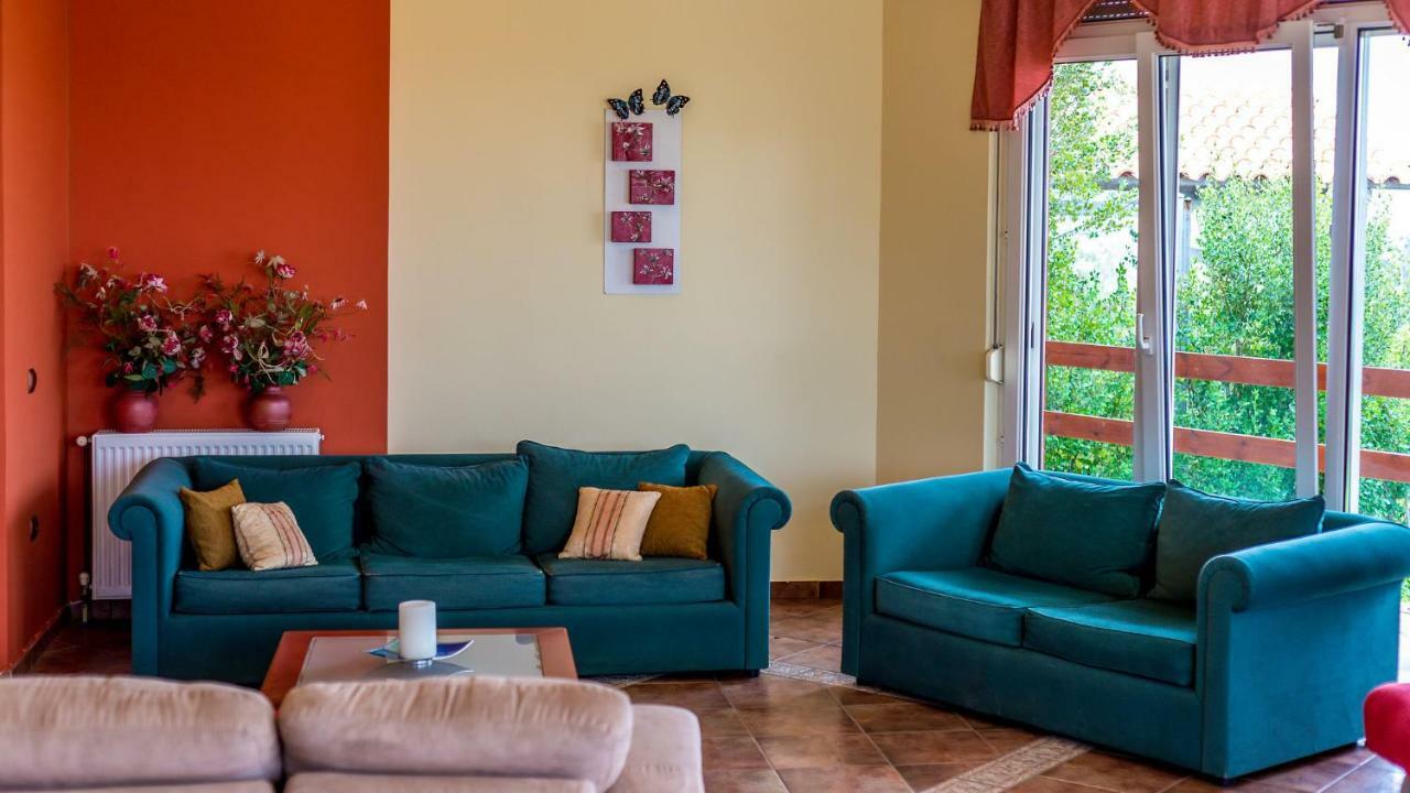 Villa Helen 200M From The Beach In Tersanas By Apokoronas-Villas Bagian luar foto