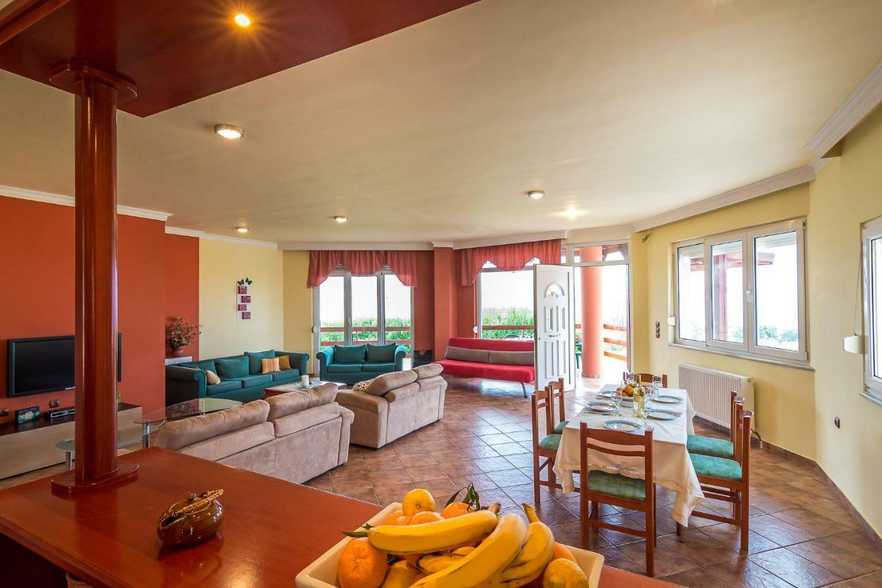 Villa Helen 200M From The Beach In Tersanas By Apokoronas-Villas Bagian luar foto