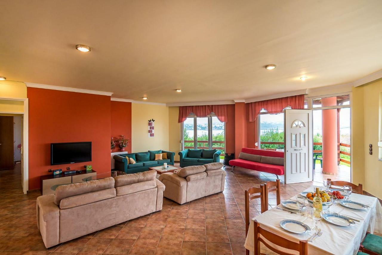 Villa Helen 200M From The Beach In Tersanas By Apokoronas-Villas Bagian luar foto