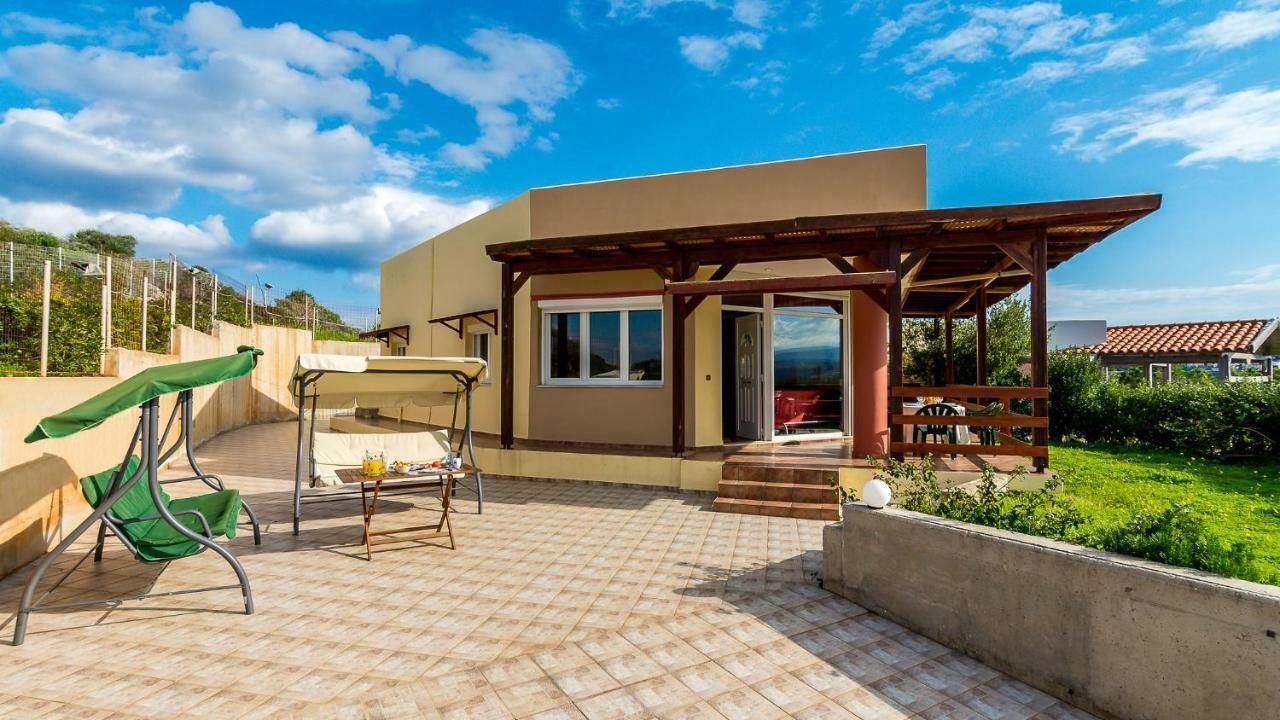 Villa Helen 200M From The Beach In Tersanas By Apokoronas-Villas Bagian luar foto