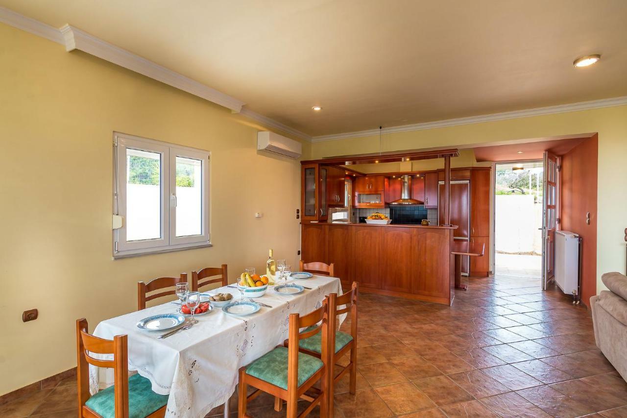 Villa Helen 200M From The Beach In Tersanas By Apokoronas-Villas Bagian luar foto