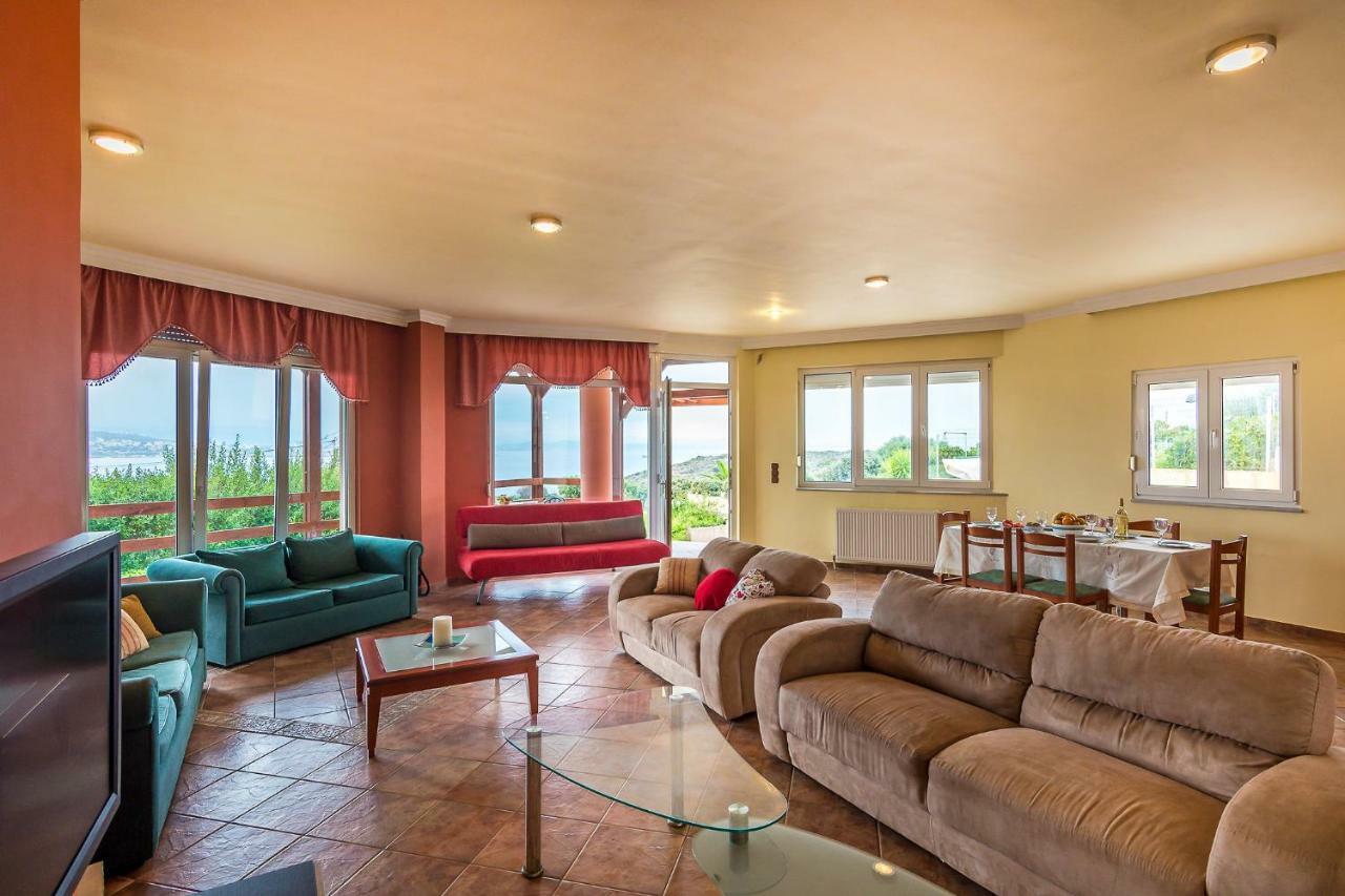 Villa Helen 200M From The Beach In Tersanas By Apokoronas-Villas Bagian luar foto